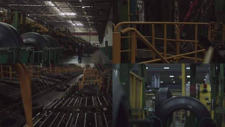 橡膠輪胎生產車間